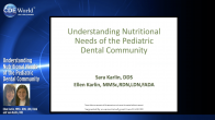 Understanding Nutritional Needs of the Pediatric Dental Community Webinar Thumbnail